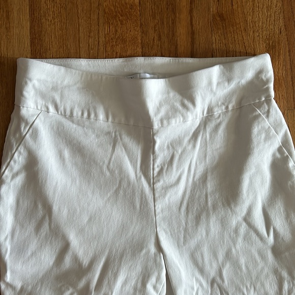 Whitney High-Waisted Pull-On Slim-Leg Capri Pant - White New York & Co - Picture 6 of 9